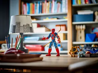 Iron Spider-Man Baufigur