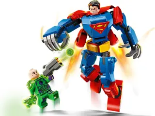Superman Mech versus Lex Luthor