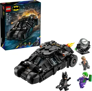 Batman Tumbler versus Two-Face & The Joker