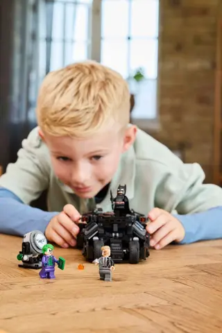 Batman Tumbler versus Two-Face & The Joker