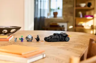 Batman Tumbler versus Two-Face & The Joker