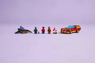 Iron Man et Black Panther contre Hulk Rouge