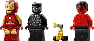 Iron Man et Black Panther contre Hulk Rouge
