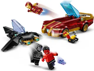 Iron Man et Black Panther contre Hulk Rouge