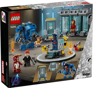 Het laboratorium van Iron Man: de pantserhal