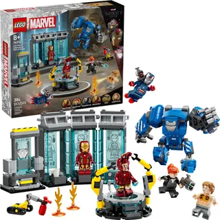 Het laboratorium van Iron Man: de pantserhal