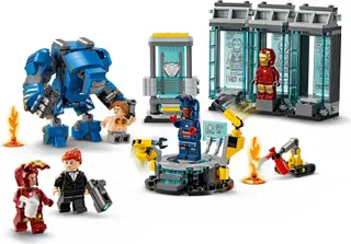 Het laboratorium van Iron Man: de pantserhal