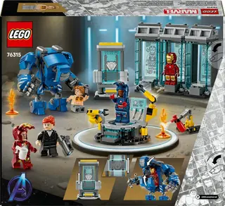 Het laboratorium van Iron Man: de pantserhal