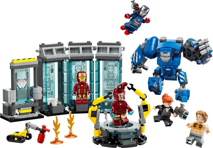 Het laboratorium van Iron Man: de pantserhal