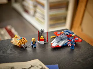 Captain America contre Thanos