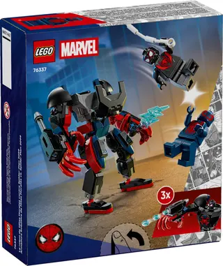Miles Morales Mech vs. Spider-Man 2099