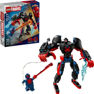 Miles Morales Mech vs. Spider-Man 2099