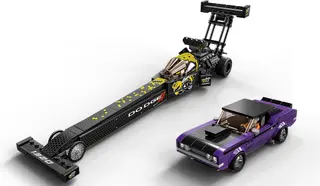 Mopar Dodge//SRT Top Fuel Dragster en 1970 Dodge Challenger T/A