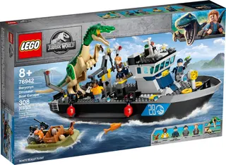 Baryonyx-dinosaurus ontsnapte per boot