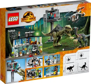 Attaque de Giganotosaurus et de Therizinosaurus