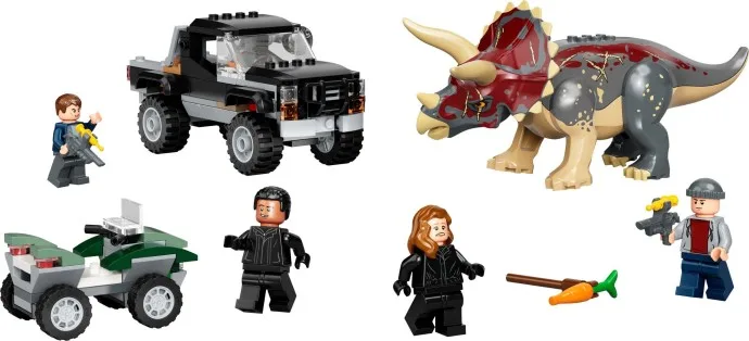 Hinterhalt eines Triceratops-Pickups