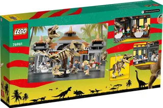 Besucherzentrum: T. rex & Raptor-Angriff