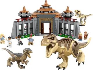 Bezoekerscentrum: T. rex & Raptor-aanval