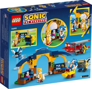 Tails' Workshop and Tornado Plane