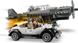 Poursuite d'avions de chasse
