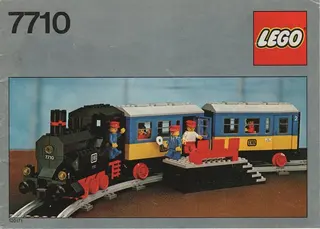 Schiebe-Personendampfzug