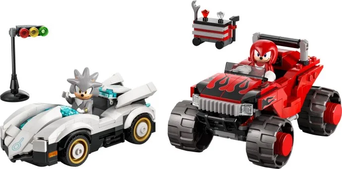 Silvers auto versus Knuckles' monstertruck
