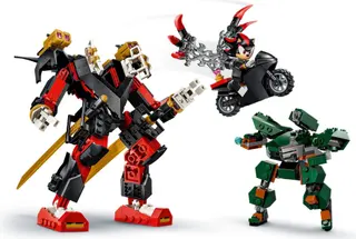 Shadow's Mech versus G.U.N. Trooper