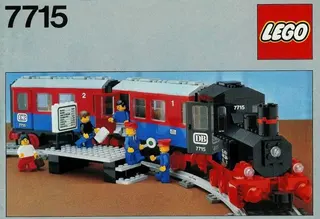 Schiebe-Personendampfzug