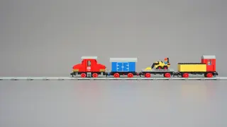 Diesel Freight Train Set