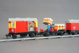 Steam Cargo Train Set