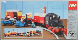 Steam Cargo Train Set