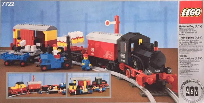 Steam Cargo Train Set