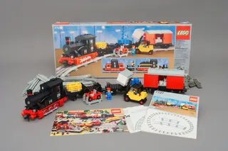 Freight Steam Train Set