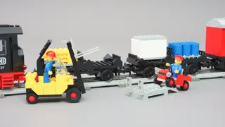 Freight Steam Train Set