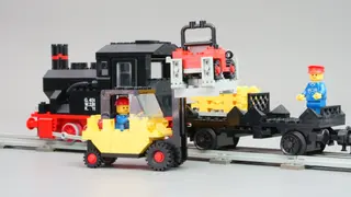 Freight Steam Train Set