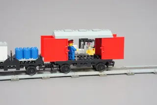 Freight Steam Train Set