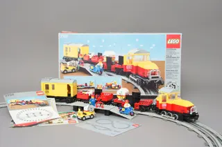 Ensemble de train de marchandises