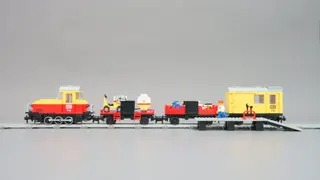 Ensemble de train de marchandises