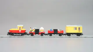 Ensemble de train de marchandises