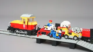 Ensemble de train de marchandises