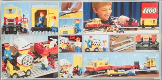 Ensemble de train de marchandises