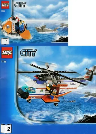 Coast Guard Helicopter & Life Raft