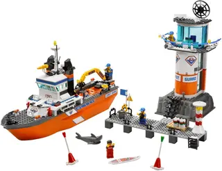 Coast Guard Patrol Boat & Tower