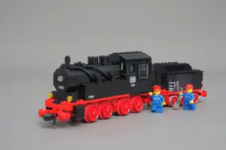 Steam Engine with Tender