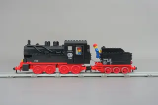 Steam Engine with Tender