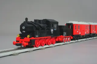 Steam Engine with Tender