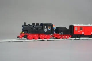 Steam Engine with Tender