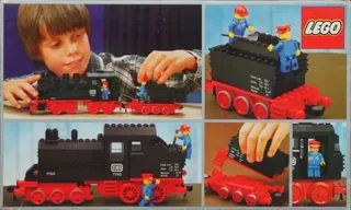 Steam Engine with Tender