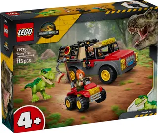 Young T. rex Transport Truck