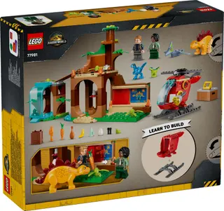 Velociraptor, Stegosaurus & Pteranodon Rescue